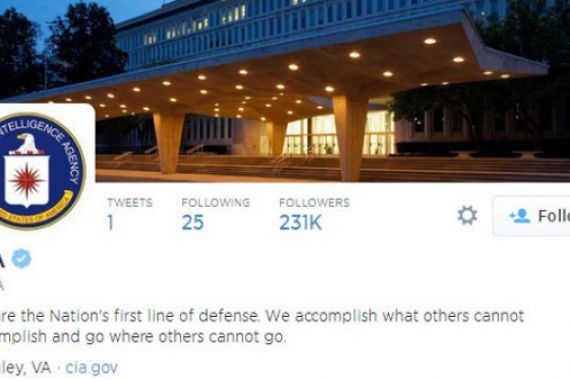 Badan Intelijen CIA Mulai Gabung di Twitter & Facebook - JPNN.COM