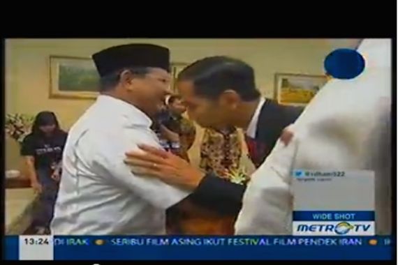Video Prabowo Tolak Ajakan Cipika-Cipika Jokowi Beredar di YouTube - JPNN.COM