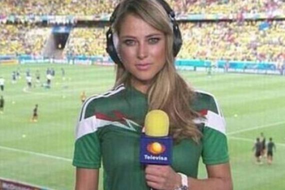 Brasil Jadi Panggung Reporter Cantik - JPNN.COM