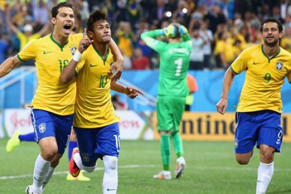 Neymar tak Sabar Bombardir Gawang Kolombia - JPNN.COM