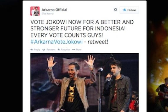 Arkarna Juga Berkicau Dukung Jokowi - JPNN.COM