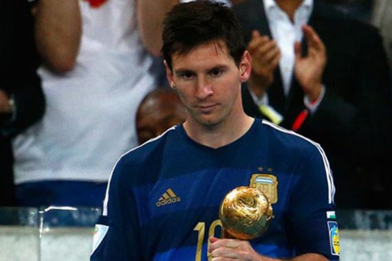 Suka Atau Tidak, Messi Sabet Pemain Terbaik Piala Dunia 2014 - JPNN.COM