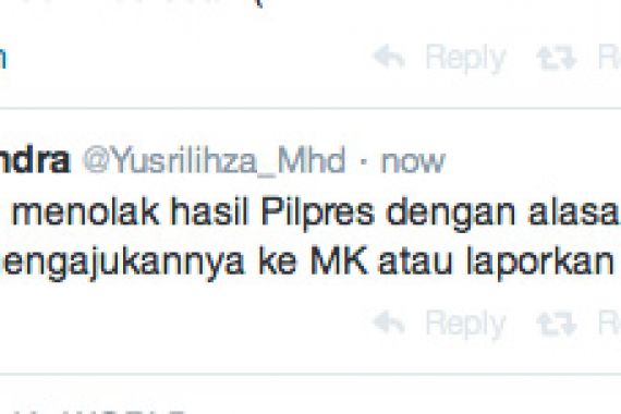 Yusril: Seharusnya Prabowo Ajukan Gugutan ke MK, Bukan Mundur - JPNN.COM