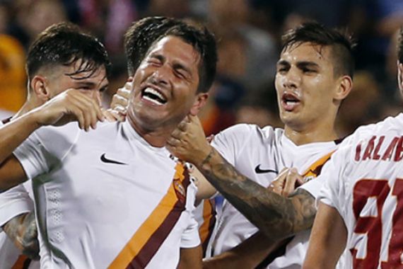 Gol Telat Borriello Bawa Roma Kalahkan Liverpool - JPNN.COM