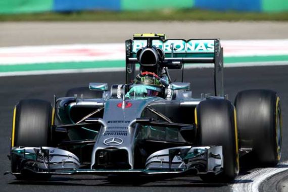 Rosberg Sabet Pole, Hamilton Kebakaran - JPNN.COM