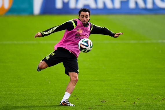 Xavi Hernandez Gantung Sepatu dari Timnas Spanyol - JPNN.COM