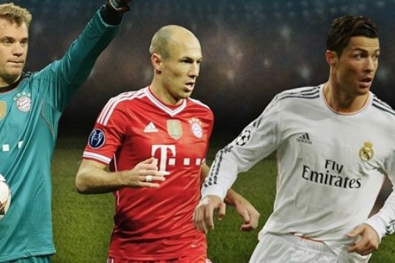 Neuer, Robben dan Ronaldo jadi Kandidat Pemain Terbaik Eropa - JPNN.COM