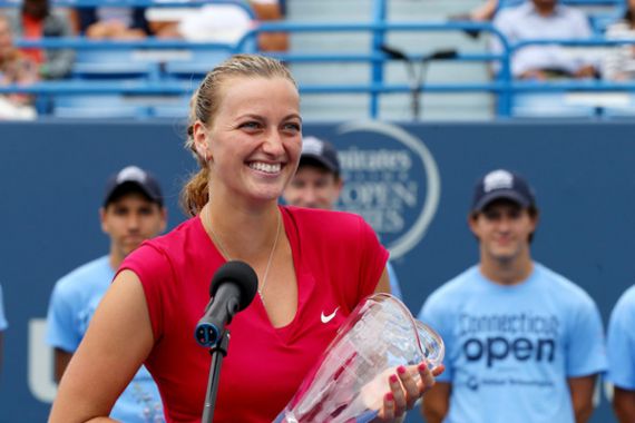 Petra Kvitova Juara Connecticut Open - JPNN.COM