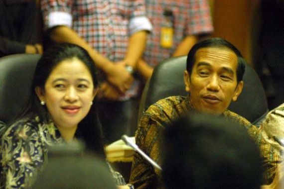 Jokowi: Urusan Koalisi Tanya Mbak Puan - JPNN.COM