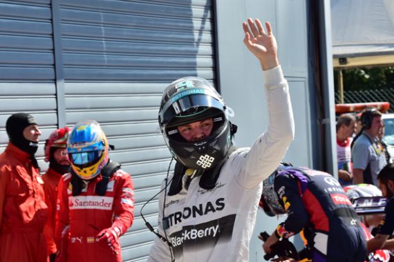 Rosberg Puas Start Kedua di GP Italia - JPNN.COM