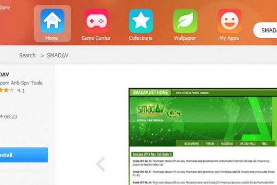 Antivirus SmadAV Kini Hadir di Baidu App Store - JPNN.COM