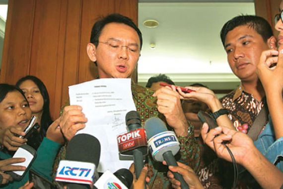 Wacana Gerindra Laporkan Ahok Didukung PPP dan PKS - JPNN.COM