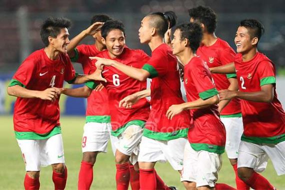 Timnas Indonesia U-19 Imbangi Atletico Madrid di Babak I - JPNN.COM
