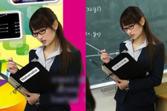 Bintang Film Dewasa Jepang jadi Model Sampul Buku Matematika di Thailand - JPNN.COM