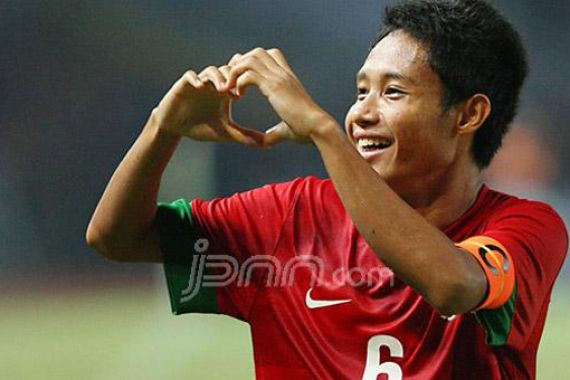 Timnas U-19 Sementara Imbangi Valencia B Lewat Gol Evan Dimas - JPNN.COM