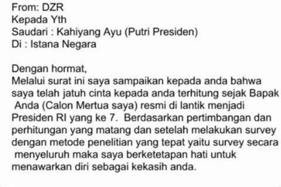 Curhat di Twitter, Putri Jokowi Malah Dikirimi 'Surat Cinta' - JPNN.COM