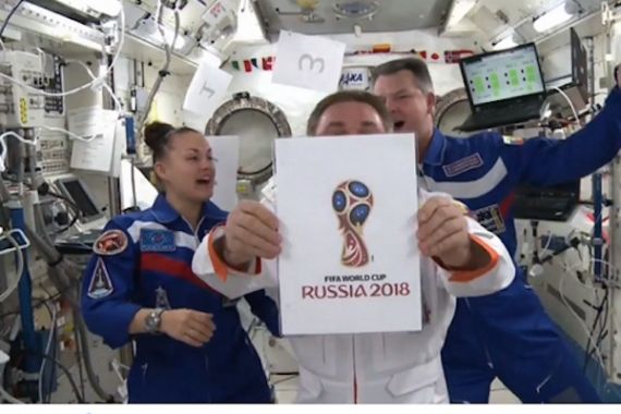 Rusia Luncurkan Logo Piala Dunia di Luar Angkasa - JPNN.COM