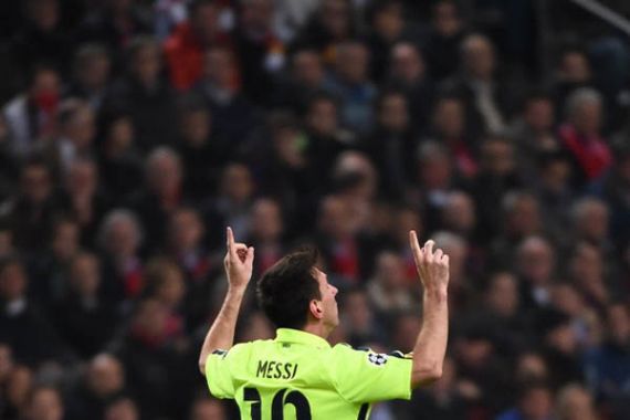 Messi Senang Samai Rekor Gol Legenda Madrid - JPNN.COM