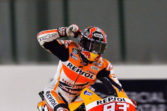 Marquez Sapu Bersih Latihan Bebas - JPNN.COM