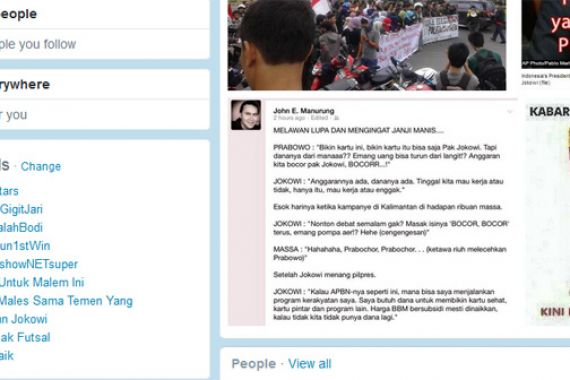 Sebulan Berkuasa, Muncul Gerakan Turunkan Jokowi - JPNN.COM