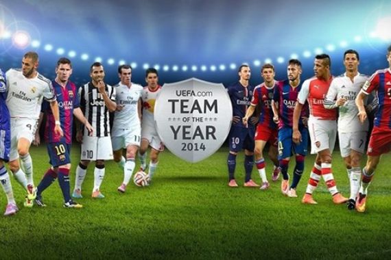 Ikuti Voting Pemain Tim Terbaik UEFA 2014 - JPNN.COM