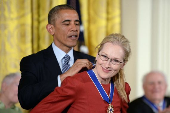 Obama: Saya Mencintai Meryl Streep - JPNN.COM