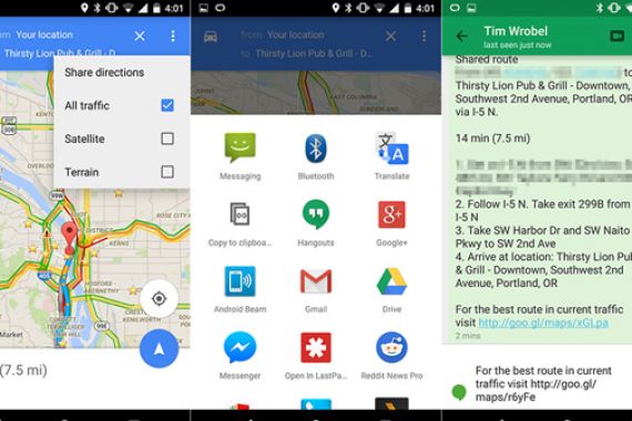 Update Google Maps Untuk Android dan iOS - JPNN.COM