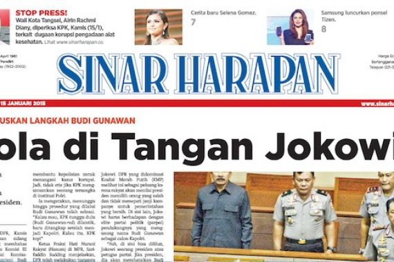 Desak Direksi Sinar Harapan Batalkan Pemecatan Dua Redaktur - JPNN.COM