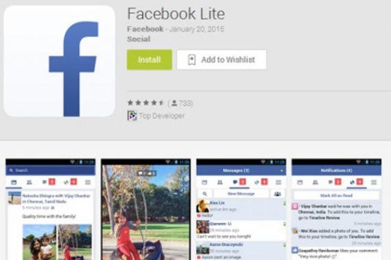 Ujicoba Aplikasi Facebook Lite Terbaru, Sudah Bisa Diunduh - JPNN.COM