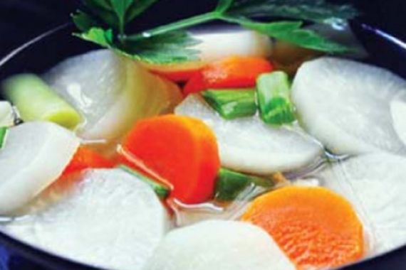 Mengolah Lobak Untuk Aneka Sup: Sup Lobak - JPNN.COM