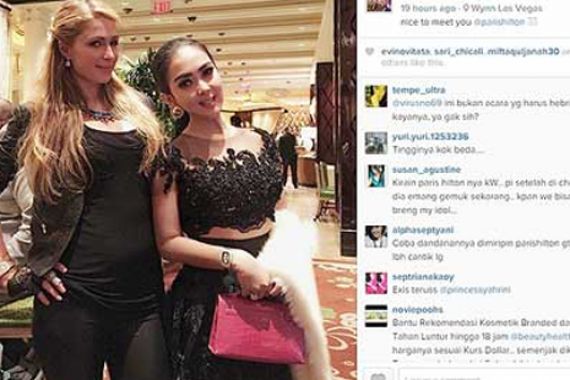 Pembuktian Keakraban Paris Hilton dan Syahrini di Bali - JPNN.COM