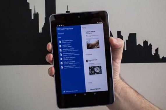 Microsoft Office Kini Bisa Diakses Lewat Tablet Android - JPNN.COM