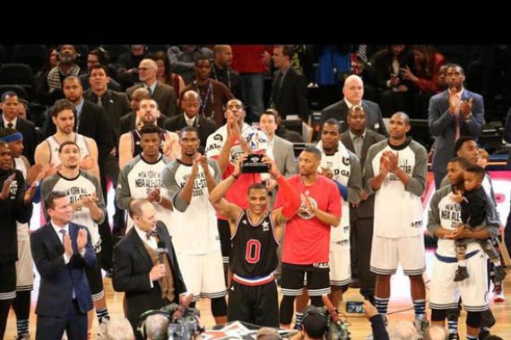 Westbrook MVP, LeBron Salip Rekor Jordan - JPNN.COM