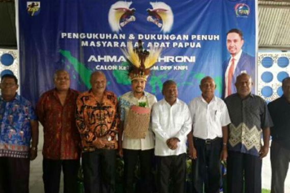 Kepala Suku di Papua pun Ikut Dukung Roni Jadi Ketua KNPI - JPNN.COM