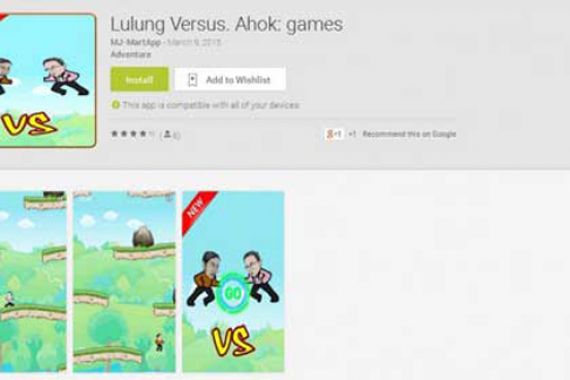 Mau Ikut Perseteruan Ahok vs Lulung, Instal Game Ini - JPNN.COM