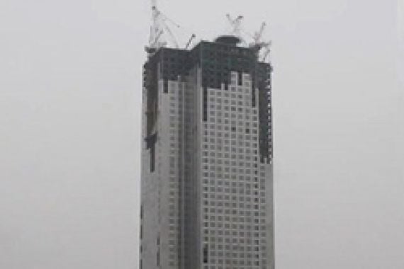 Wow...China Pecahkan Rekor, Gedung 57 Lantai Dibangun dalam 19 Hari - JPNN.COM