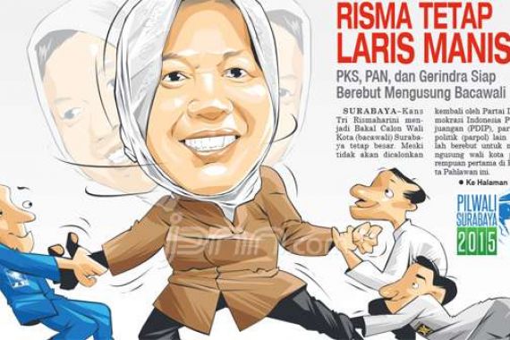 Ini Alasan Koalisi Partai Hadang Laju Risma di Pilwali Surabaya - JPNN.COM