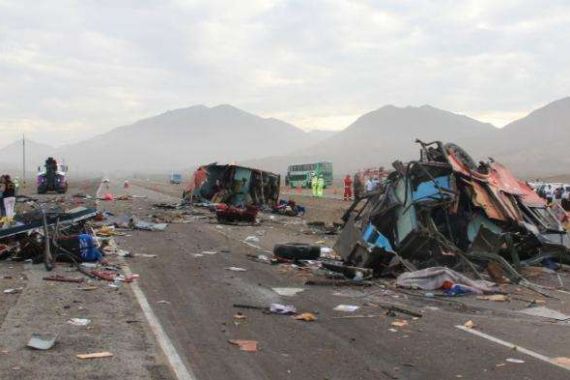 Ngeri...Kecelakaan Paling Buruk Ini Menewaskan 37 Orang, Ini Fotonya - JPNN.COM