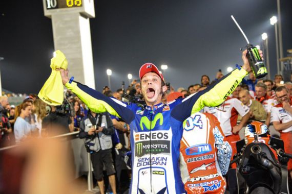 Juara di Seri Pembuka MotoGP, Rossi: Ini Pertarungan Terbaik yang Pernah Ada - JPNN.COM