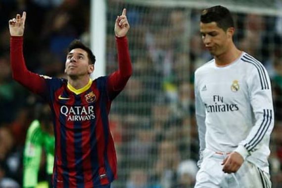 Messi Striker Terbaik 2015, Ronaldo Posisi Ke-29 - JPNN.COM