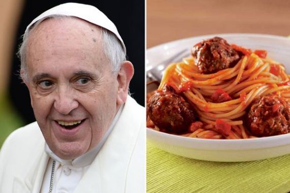 Diminta Diet Spageti, Franciscus Tak Ingin Lama-Lama jadi Paus - JPNN.COM