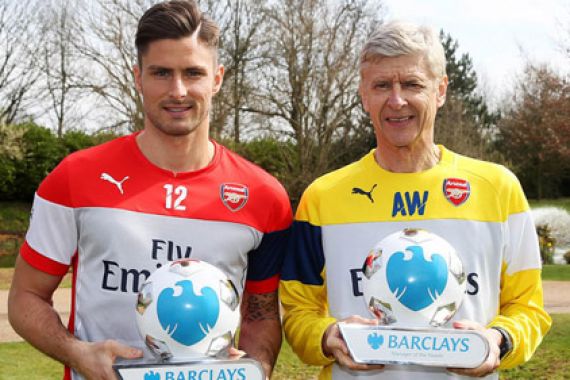 Wenger dan Giroud Terbaik Periode Maret - JPNN.COM