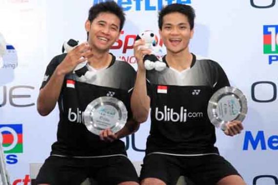Juara di Singapura, Angga/Ricky Jadi Tumpuan di Tiongkok - JPNN.COM