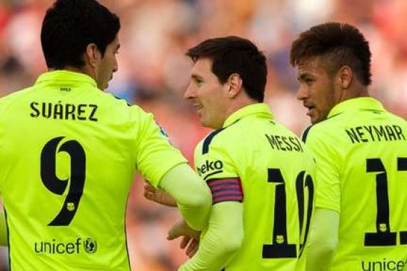 Terungkap! Suarez Ternyata Minder Main Bareng Messi dan Neymar - JPNN.COM