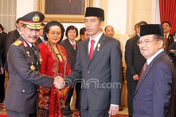 Nah Lho...Badrodin tak Sebut Nama BG saat Konsultasi dengan Jokowi - JPNN.COM