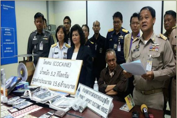 Thailand Tangkap WNI Pembawa 5,2 Kg Kokain di Bandara Phuket - JPNN.COM