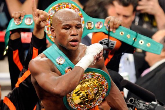 Mayweather Puji Perlawanan Pacman - JPNN.COM