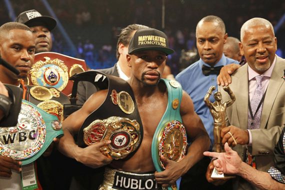 Mayweather Sebut Pacman Petarung Neraka - JPNN.COM