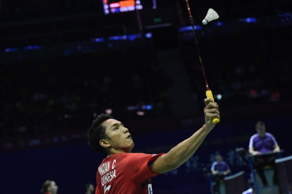 Sebelum ke Dongguan, Jonatan Mimpi Menang Lawan Chen Long - JPNN.COM