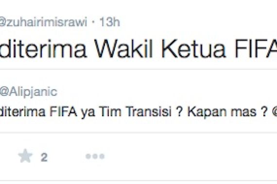 Anggota Tim Transisi Sodorkan Klaim Bakal Diterima Wakil Ketua FIFA - JPNN.COM